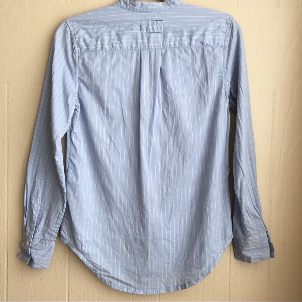 Current/Elliott Emily Striped Button Down Shirt - image 6